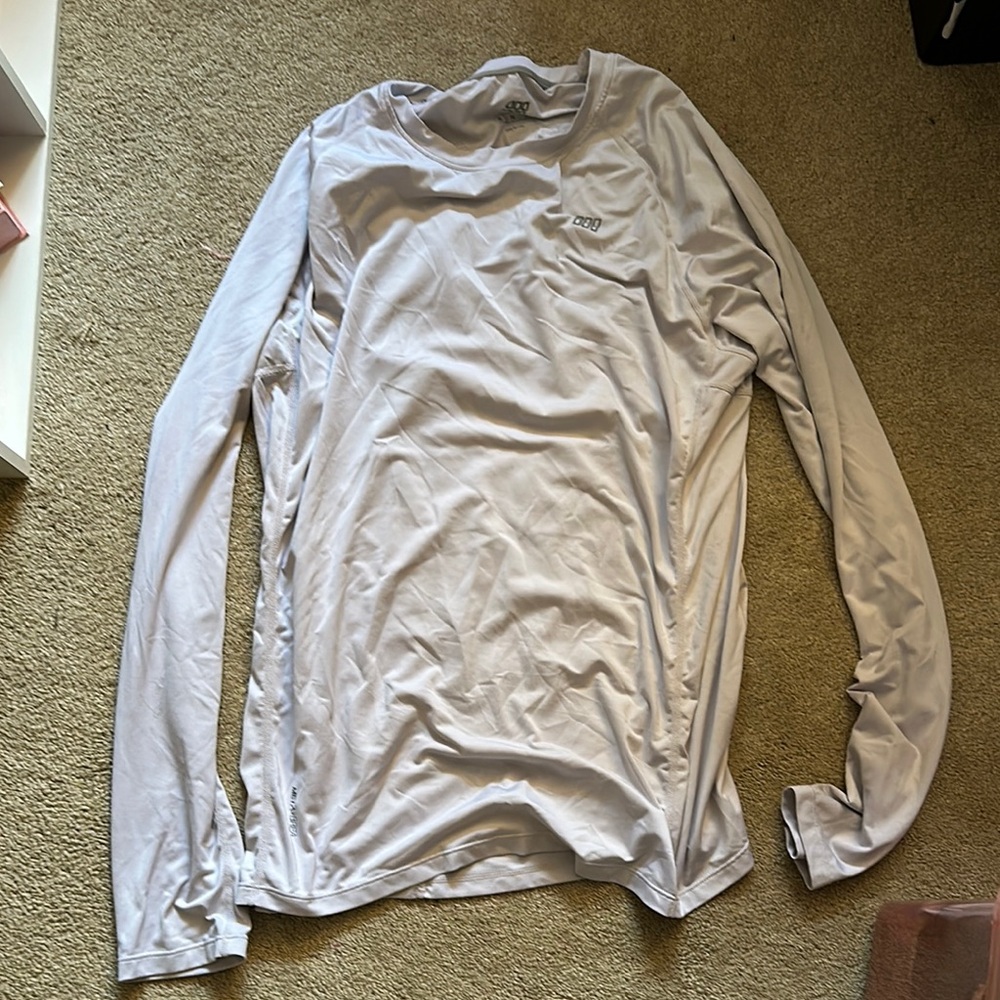 2xu Gray Long Sleeve Tee Classic Design
